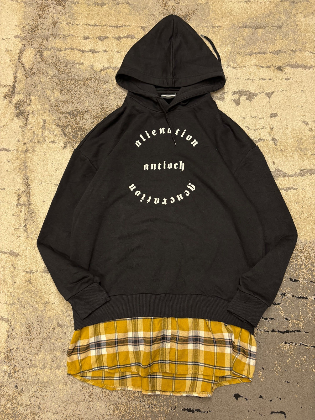 Bluza Japan style hoodie, damskie w bardzo dobrym stanie rozmiar L, widok z przodu