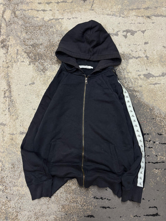 Bluza Calvin Klein zipp, męskie w bardzo dobrym stanie rozmiar L, widok z przodu