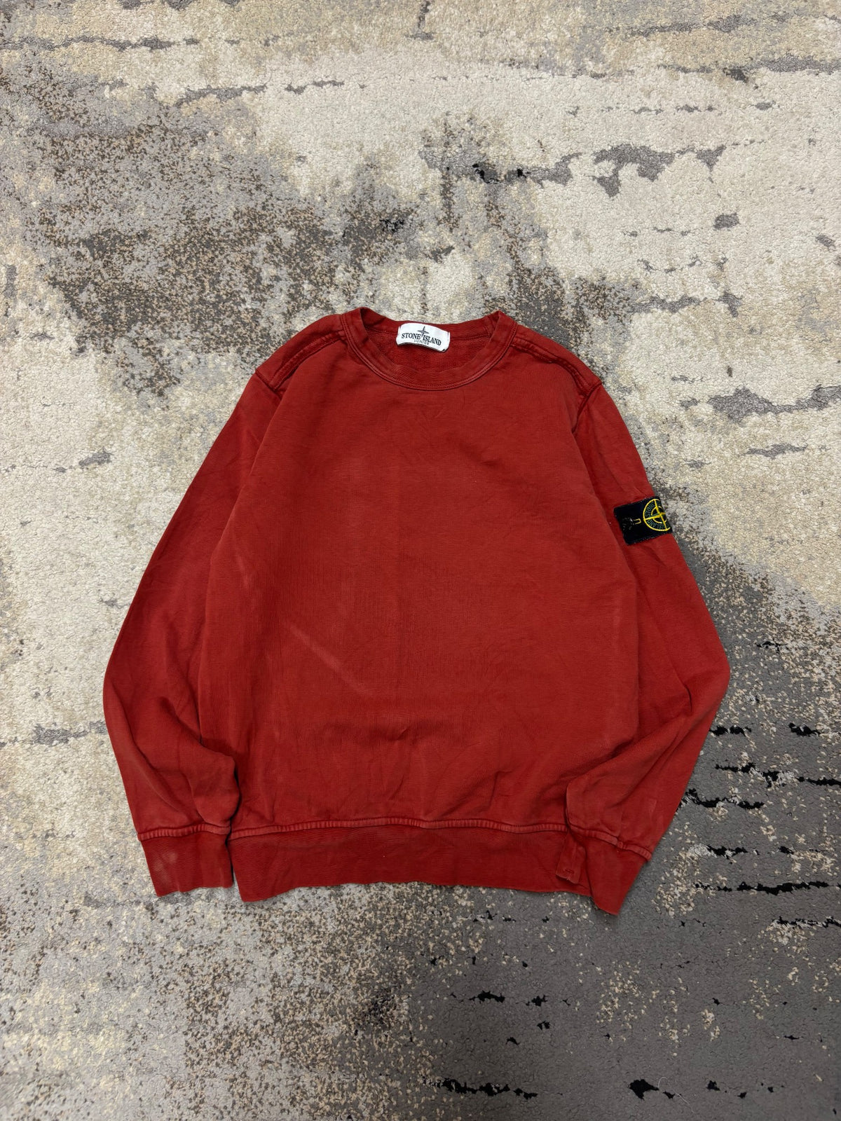 Bluza Stone Island crewneck, dziecięce w bardzo dobrym stanie rozmiar 140 cm / 10 lat, widok z przodu