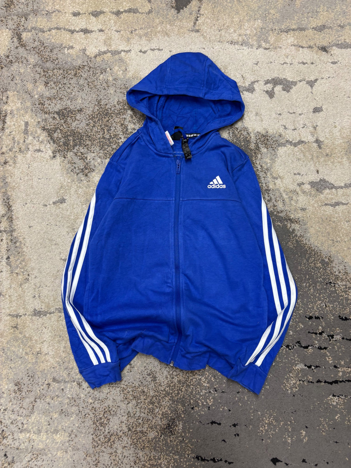 Bluza Adidas zipp, dziecięce w bardzo dobrym stanie rozmiar 152 cm / 12 lat, widok z przodu