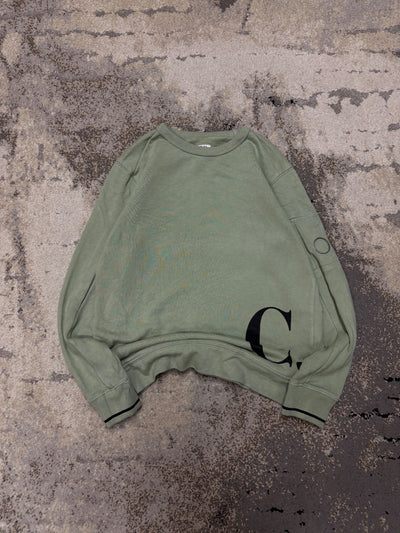 C.P. Company Bluza C.P Company crewneck, dziecięce w bardzo dobrym stanie rozmiar 140 cm / 10 lat, widok z przodu