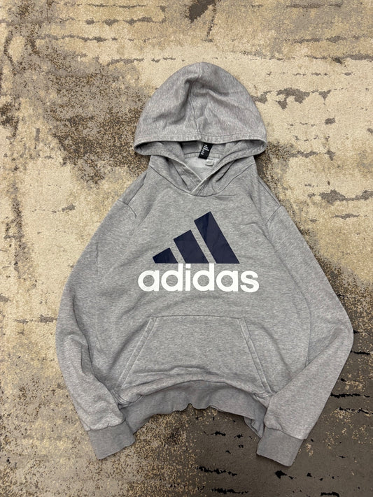 Bluza Adidas hoodie, damskie w bardzo dobrym stanie rozmiar XS, widok z przodu