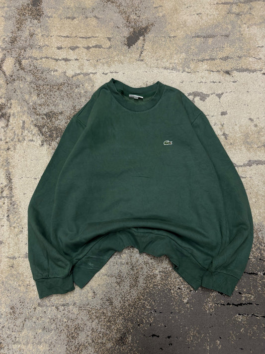 Bluza Lacoste crewneck, męskie w bardzo dobrym stanie rozmiar XXL, widok z przodu