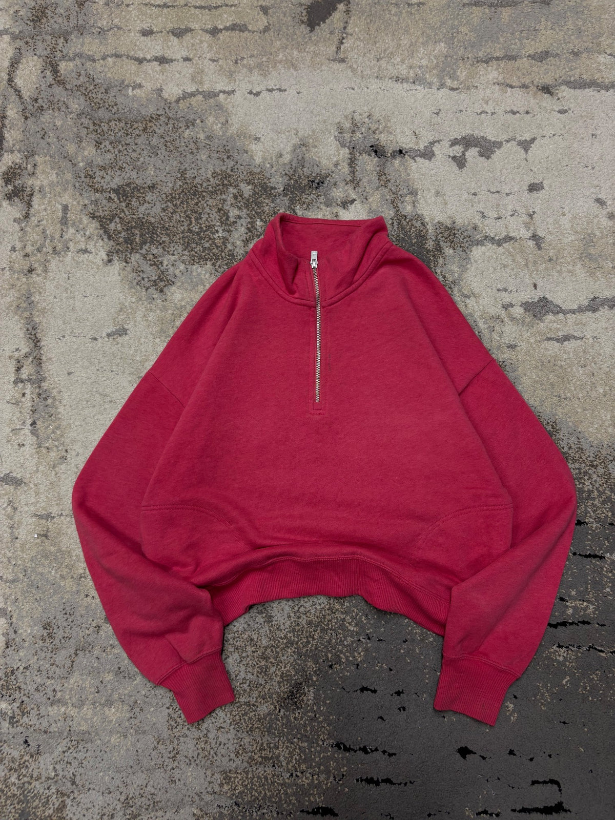 Bluza Hollister half zipp, damskie w bardzo dobrym stanie rozmiar S, widok z przodu