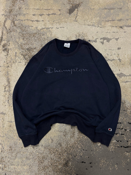 Bluza Champion crewneck, męskie w bardzo dobrym stanie rozmiar XL, detal