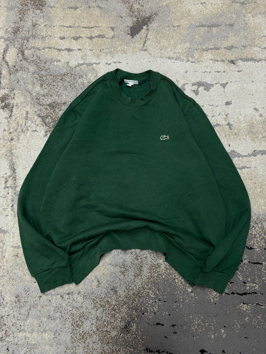 Bluza Lacoste crewneck, męskie w bardzo dobrym stanie rozmiar XXL, widok z przodu