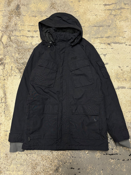 Kurtka ocieplana Jack Wolfskin, męskie w bardzo dobrym stanie rozmiar M, widok z przodu