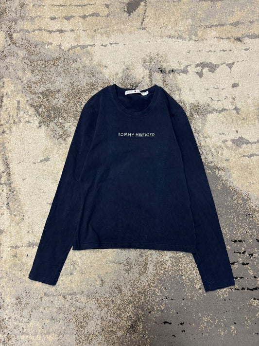 Bluzka Tommy Hilfiger, damskie w bardzo dobrym stanie rozmiar M, detal