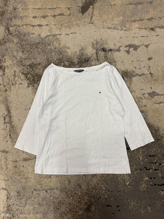 Bluzka Tommy Hilfiger, damskie w bardzo dobrym stanie rozmiar S, detal