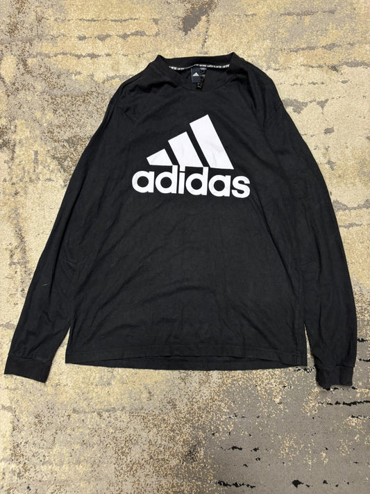 Bluzka Adidas, męskie w bardzo dobrym stanie rozmiar L, detal