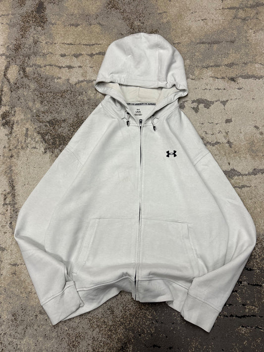 Bluza Under Armour zipp, damskie w bardzo dobrym stanie rozmiar L, widok z przodu