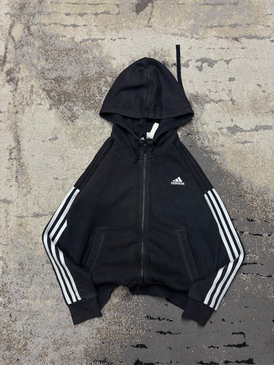 Bluza Adidas zipp, damskie w bardzo dobrym stanie rozmiar S, widok z przodu