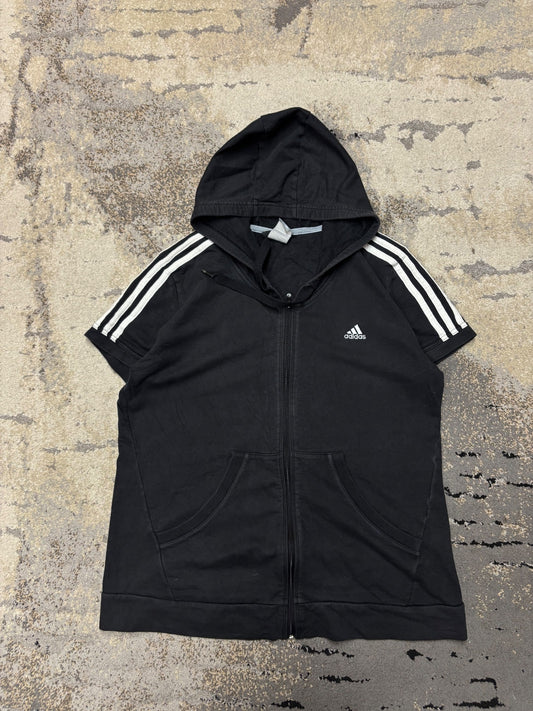 Bluza Adidas zipp, damskie w bardzo dobrym stanie rozmiar XL, widok z przodu
