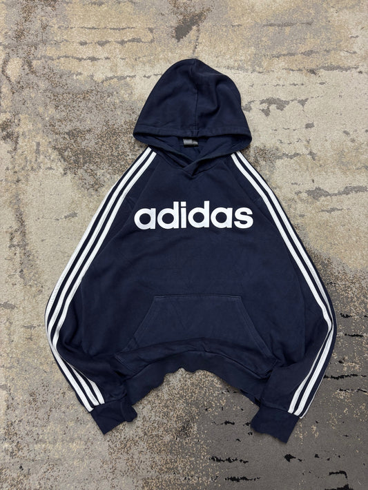 Bluza Adidas hoodie, męskie w bardzo dobrym stanie rozmiar M, widok z przodu