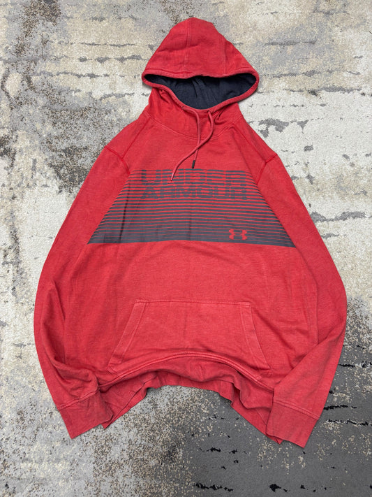 Bluza Under Armour hoodie, męskie w bardzo dobrym stanie rozmiar XL, widok z przodu