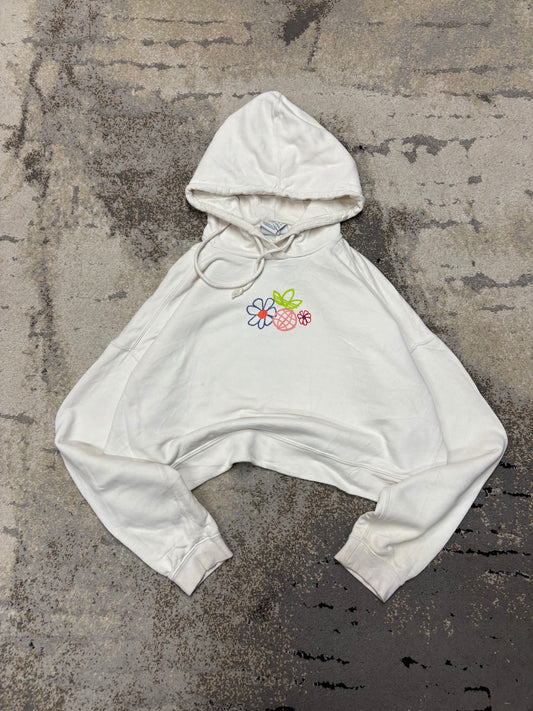 Bluza Adidas hoodie, damskie w bardzo dobrym stanie rozmiar S, detal