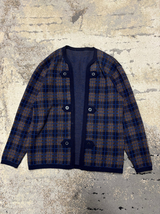 Japan Style Kardigan Vintage retro y2k, męskie w bardzo dobrym stanie rozmiar M, widok z przodu