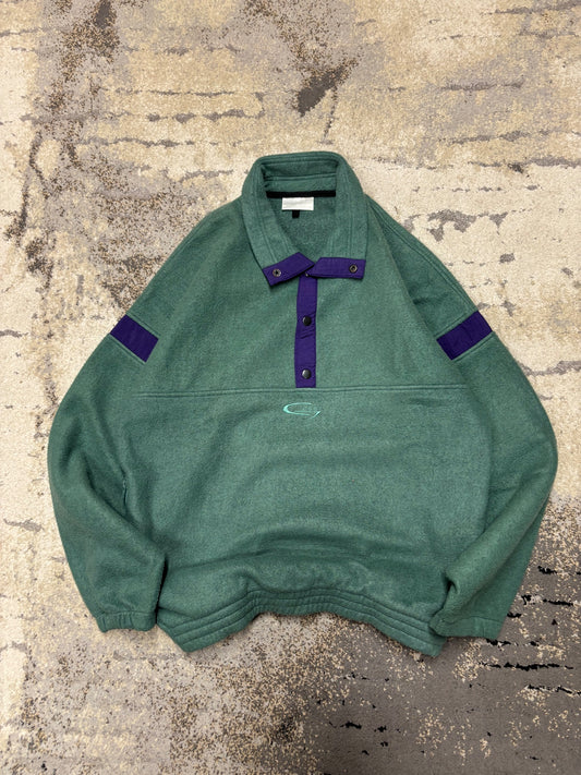 Japan Style Polar vintage retro y2k, męskie w bardzo dobrym stanie rozmiar L, detal