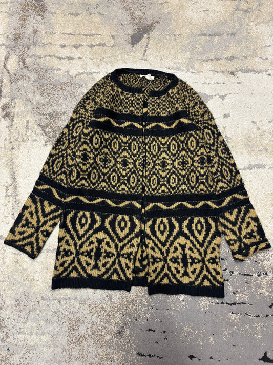 Japan Style Kardigan Vintage retro y2k, damskie w bardzo dobrym stanie rozmiar M, widok z przodu