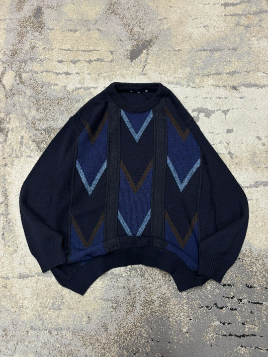 Vintage Denim Sweterek vintage retro y2k, męskie w bardzo dobrym stanie rozmiar M, detal