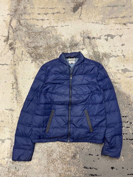 Kurtka Tommy Hilfiger pikowana, damskie w bardzo dobrym stanie rozmiar XS, widok z przodu