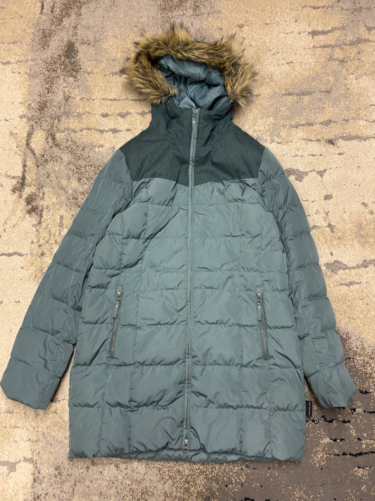 Kurtka ocieplana Jack Wolfskin, damskie w bardzo dobrym stanie rozmiar M, widok z przodu