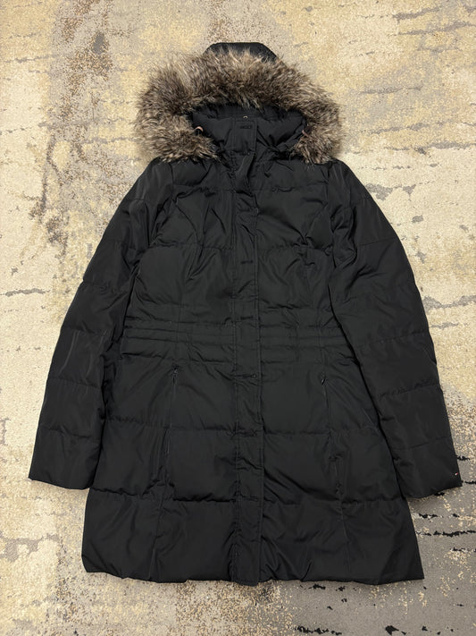Kurtka Tommy Hilfiger pikowana, damskie w bardzo dobrym stanie rozmiar XL, widok z przodu