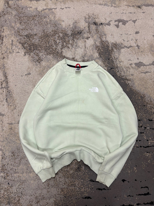 Bluza The North Face crewneck, damskie w bardzo dobrym stanie rozmiar S, widok z przodu