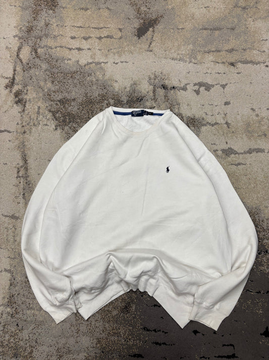 RALPH Ralph Lauren Bluza Ralph Lauren crewneck, męskie w bardzo dobrym stanie rozmiar XL, widok z przodu