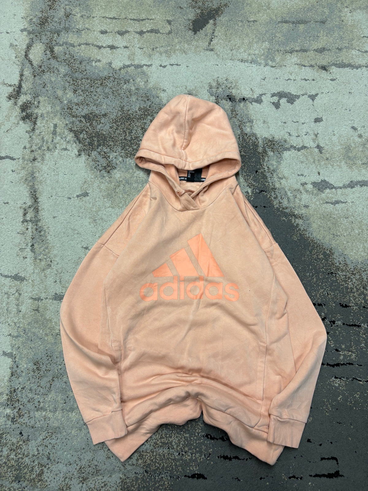 Bluza Adidas hoodie, damskie w bardzo dobrym stanie rozmiar XS, detal