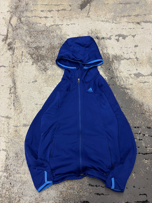 Bluza Adidas zipp, damskie w bardzo dobrym stanie rozmiar S, widok z przodu