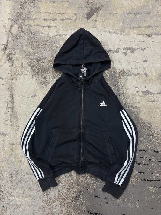 Bluza Adidas zipp, damskie w bardzo dobrym stanie rozmiar S, widok z przodu