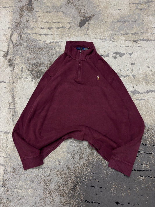 RALPH Ralph Lauren Bluza Ralph Lauren half zipp, męskie w bardzo dobrym stanie rozmiar XL, widok z przodu