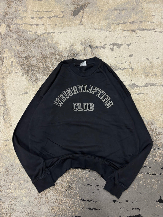 Bluza GymShark crewneck, męskie w bardzo dobrym stanie rozmiar L, widok z przodu