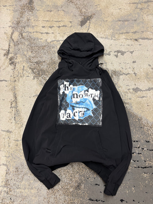 Bluza The North Face hoodie, męskie w bardzo dobrym stanie rozmiar XS, widok z przodu