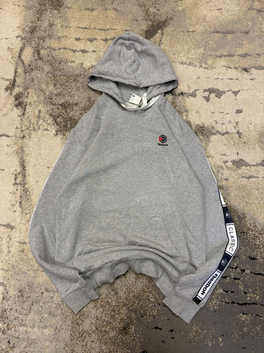 Bluza Reebok hoodie, męskie w bardzo dobrym stanie rozmiar M, widok z przodu