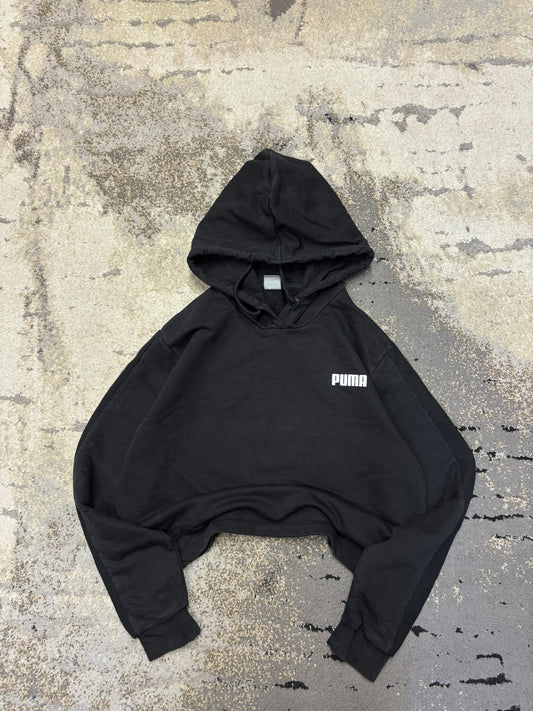Bluza hoodie puma, damskie w bardzo dobrym stanie rozmiar M, widok z przodu