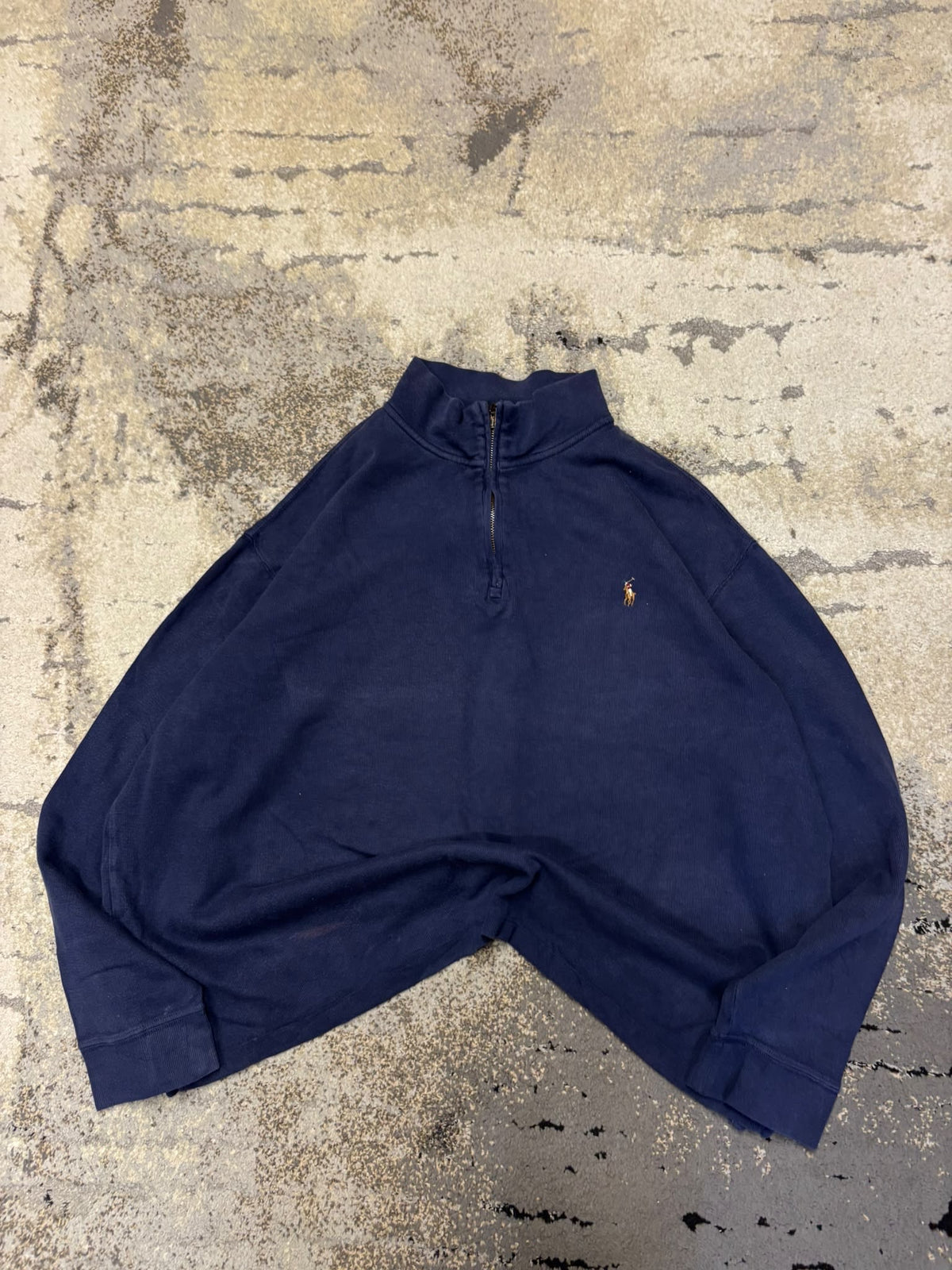 RALPH Ralph Lauren Bluza Ralph Lauren half zipp, męskie w bardzo dobrym stanie rozmiar XXL, widok z przodu
