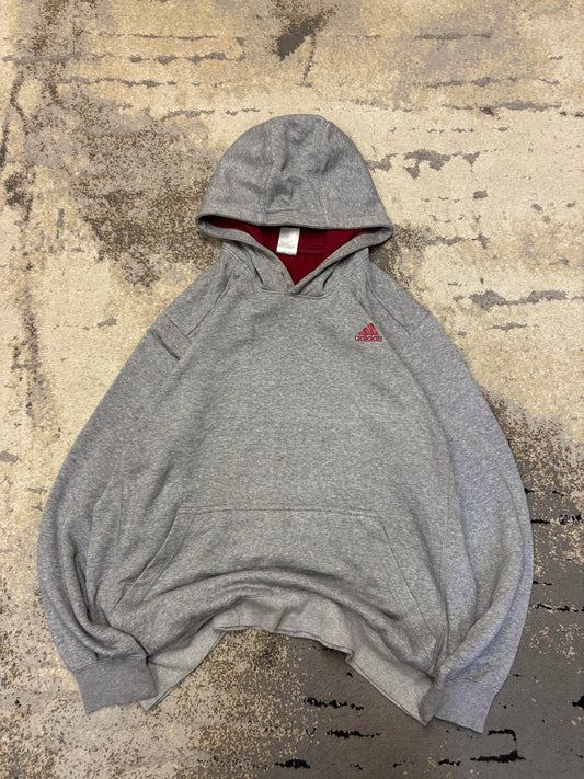 Bluza Adidas hoodie, męskie w bardzo dobrym stanie rozmiar XL, widok z przodu