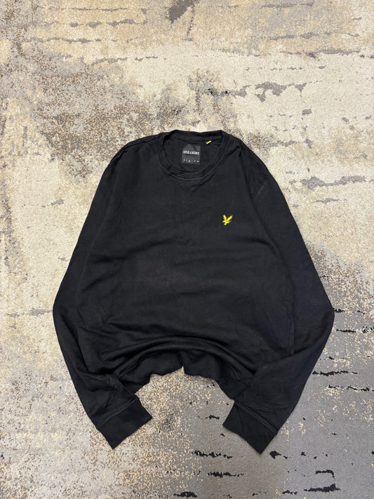 Bluza Lyle & Scott crewneck, męskie w bardzo dobrym stanie rozmiar M, widok z przodu