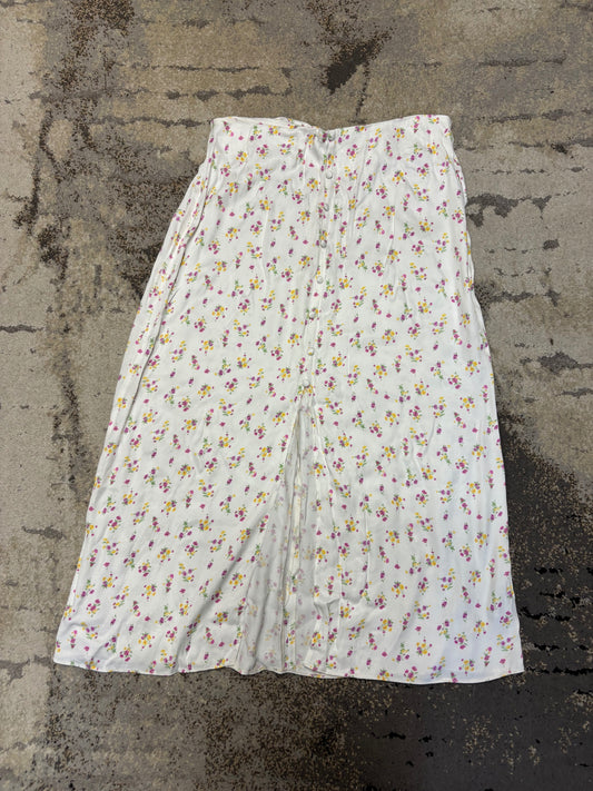 Japan Style Skórzana spódnica Vintage retro y2k, damskie w bardzo dobrym stanie rozmiar XL, widok z przodu