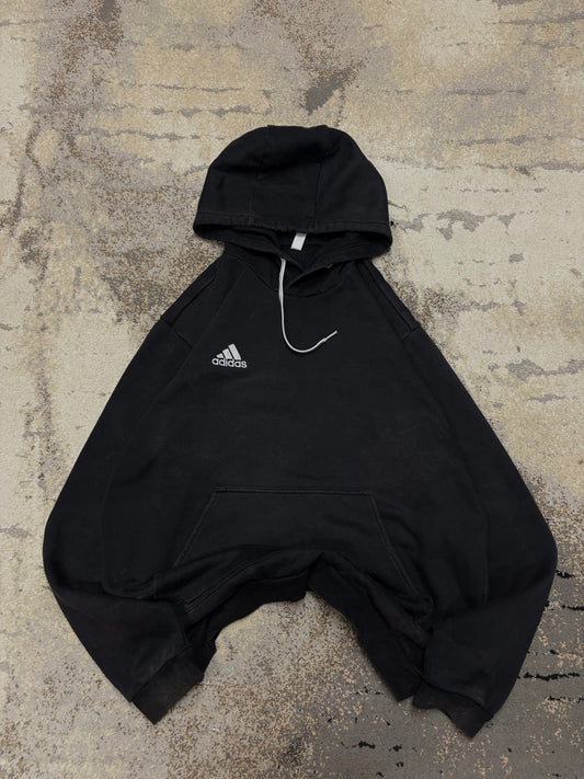 Bluza Adidas hoodie, męskie w bardzo dobrym stanie rozmiar L, widok z przodu