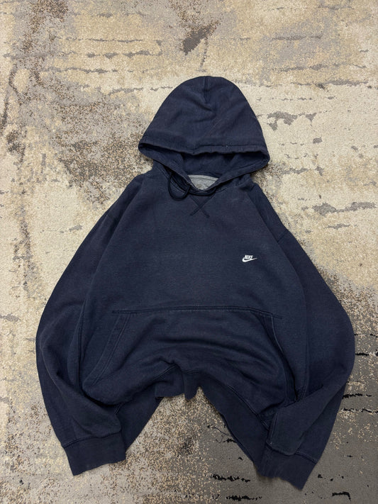 Bluza vintage Nike haft Logo, męskie w bardzo dobrym stanie rozmiar XXL, widok z przodu
