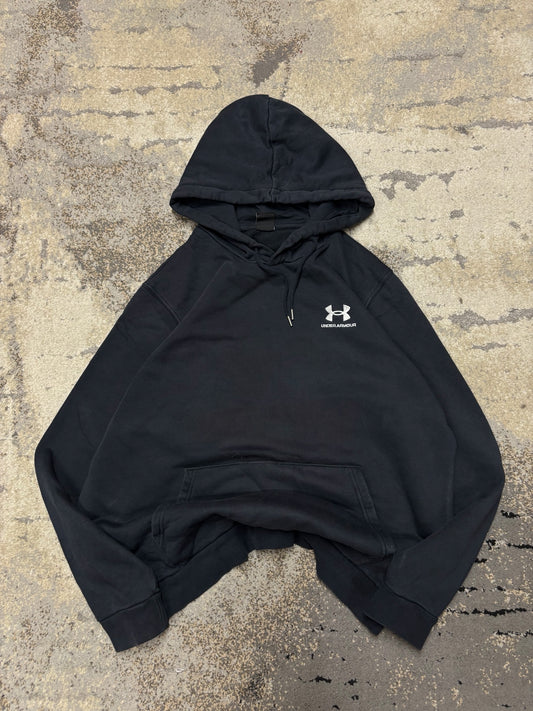 Bluza hoodie Under Armour, męskie w bardzo dobrym stanie rozmiar L, widok z przodu