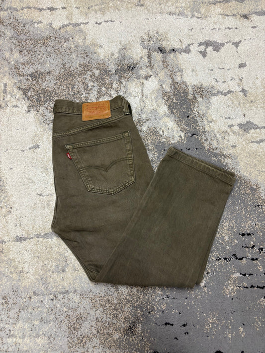 Levi's Jeasny LEVI’S, męskie w bardzo dobrym stanie rozmiar 50 | W33, widok z tyłu