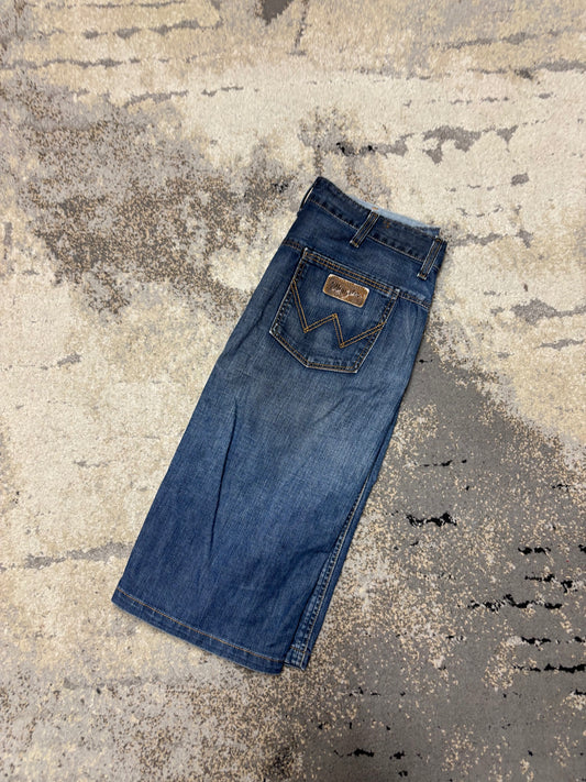 Spódnica Wrangler Vintage, damskie w bardzo dobrym stanie rozmiar M, widok z tyłu