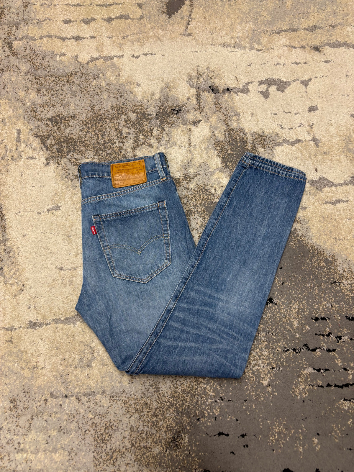 Levi's Jeasny LEVI’S, męskie w bardzo dobrym stanie rozmiar 48 | W32, detal