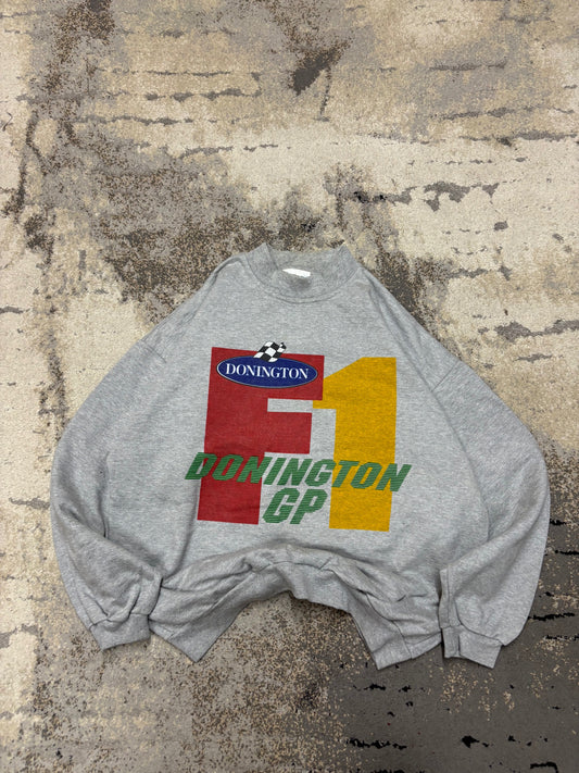 Bluza Japan style retro y2k crewneck, męskie w bardzo dobrym stanie rozmiar M, widok z przodu