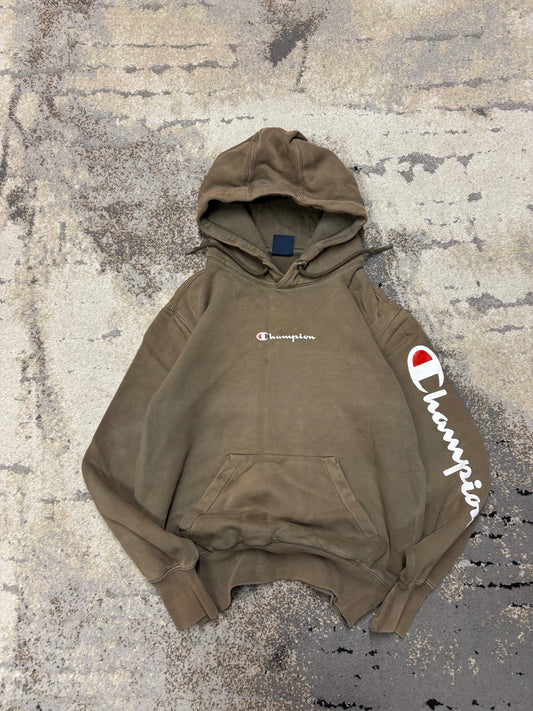 Bluza Champion hoodie, damskie w dobrym stanie rozmiar S, detal