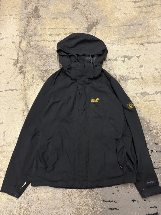 Kurtka Jack Wolfskin wiatrówka outdoor, męskie w bardzo dobrym stanie rozmiar L, widok z przodu